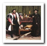 Ганс Гольбейн младший. Послы (Жан де Дентвиль и Жорж де Сельв). 1533.